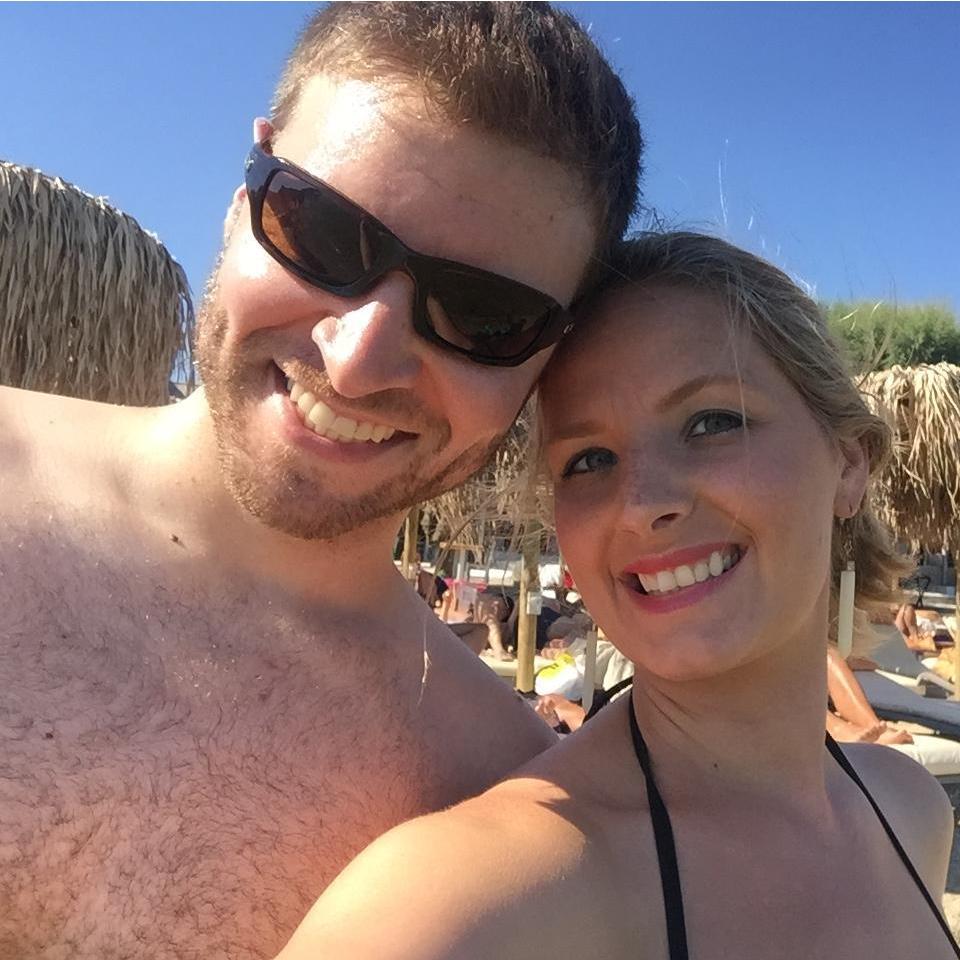 Our first trip out of the country to Greece, 2016