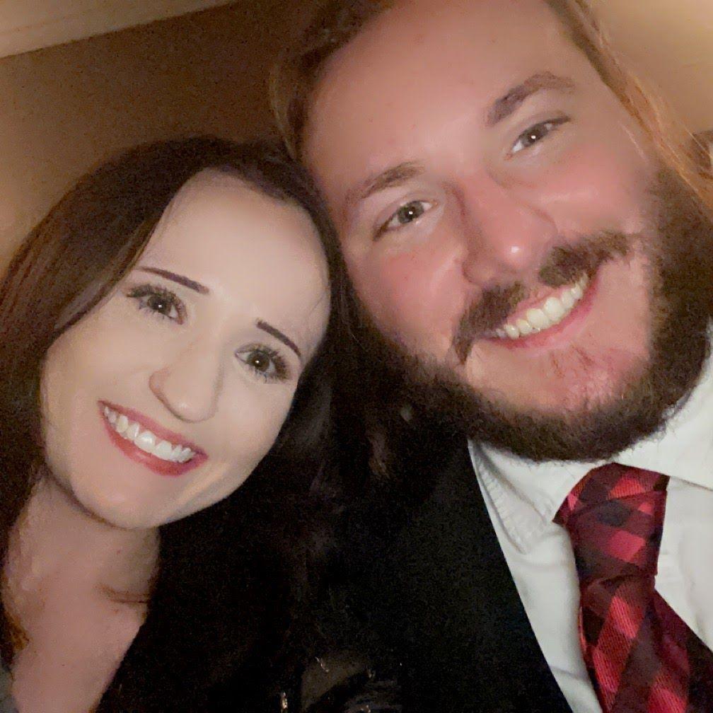 2023, Cameron's work Christmas party (he is so cute)
