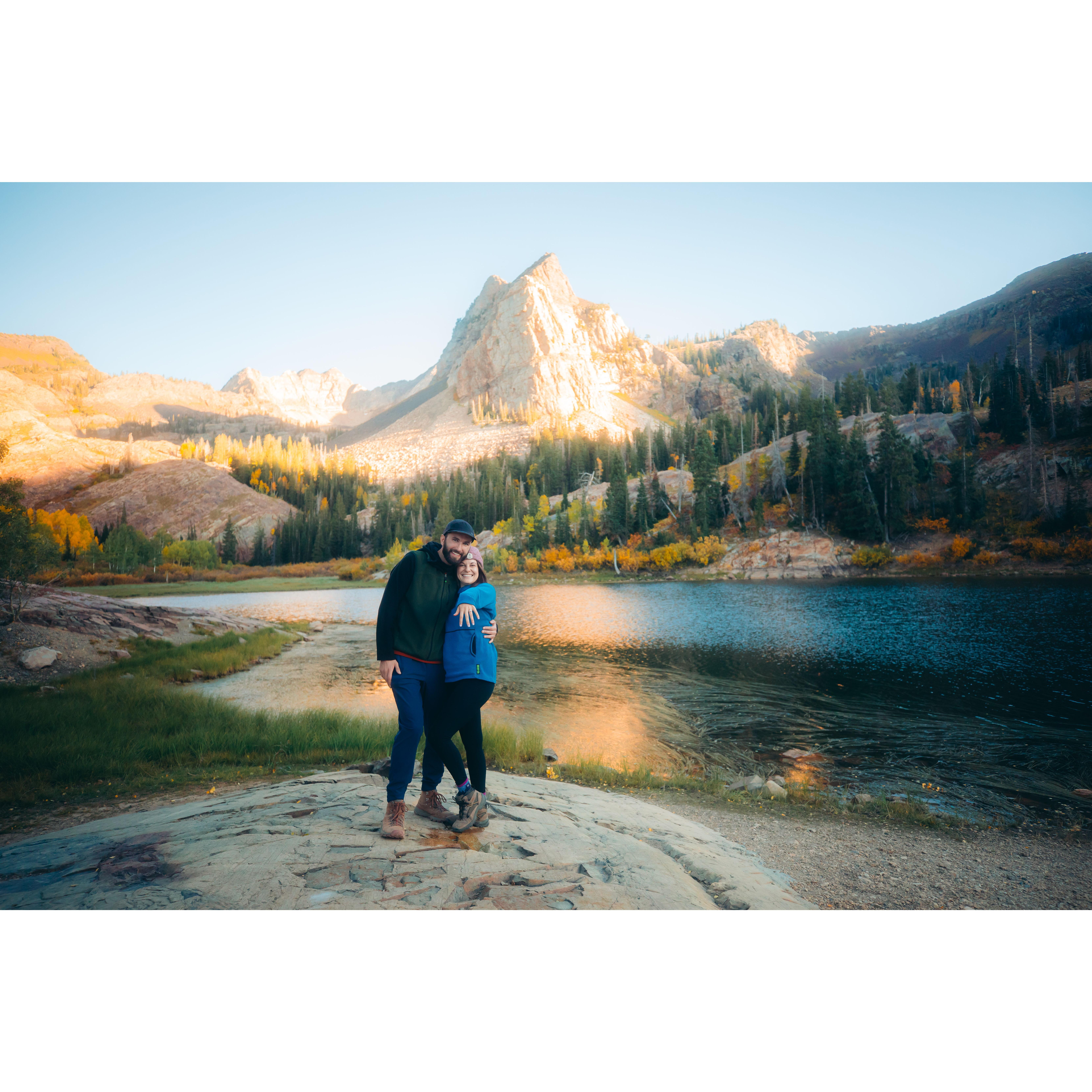 We're engaged! - September 29, 2023