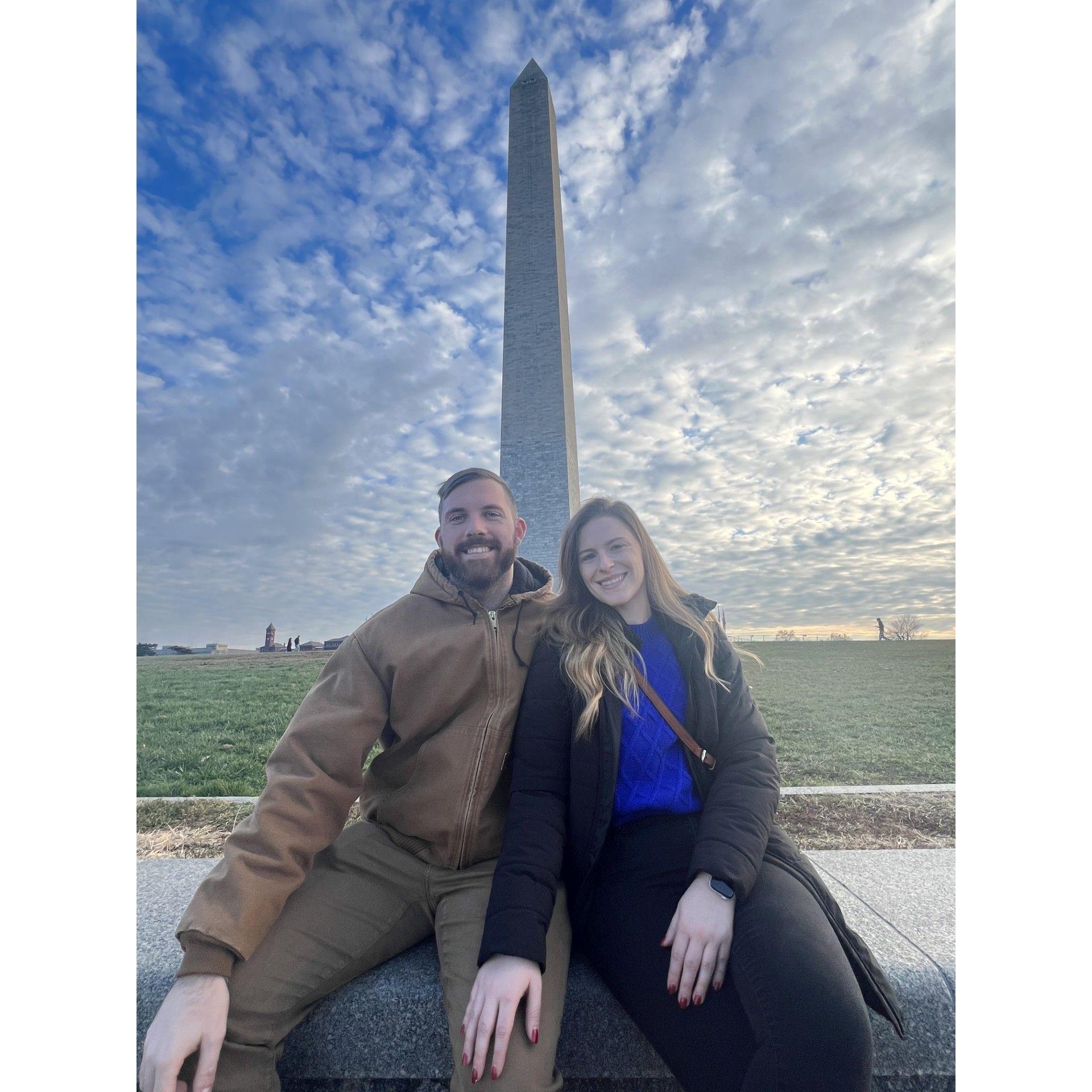 We love living right outside of DC in the Arlington suburbs!