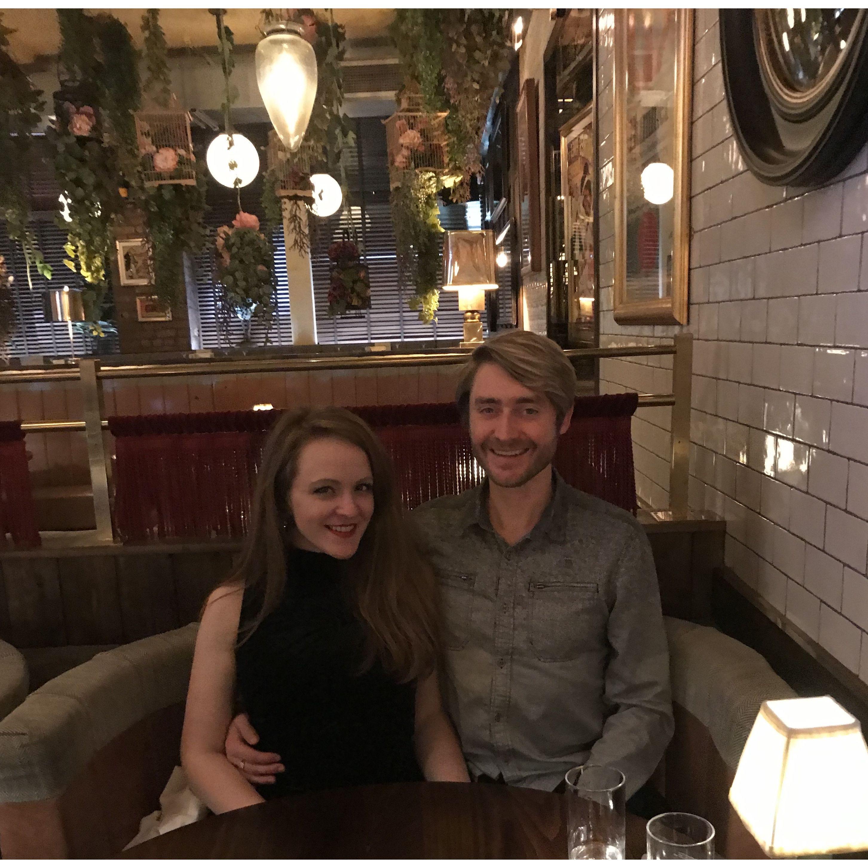 A fancy date night in Manchester