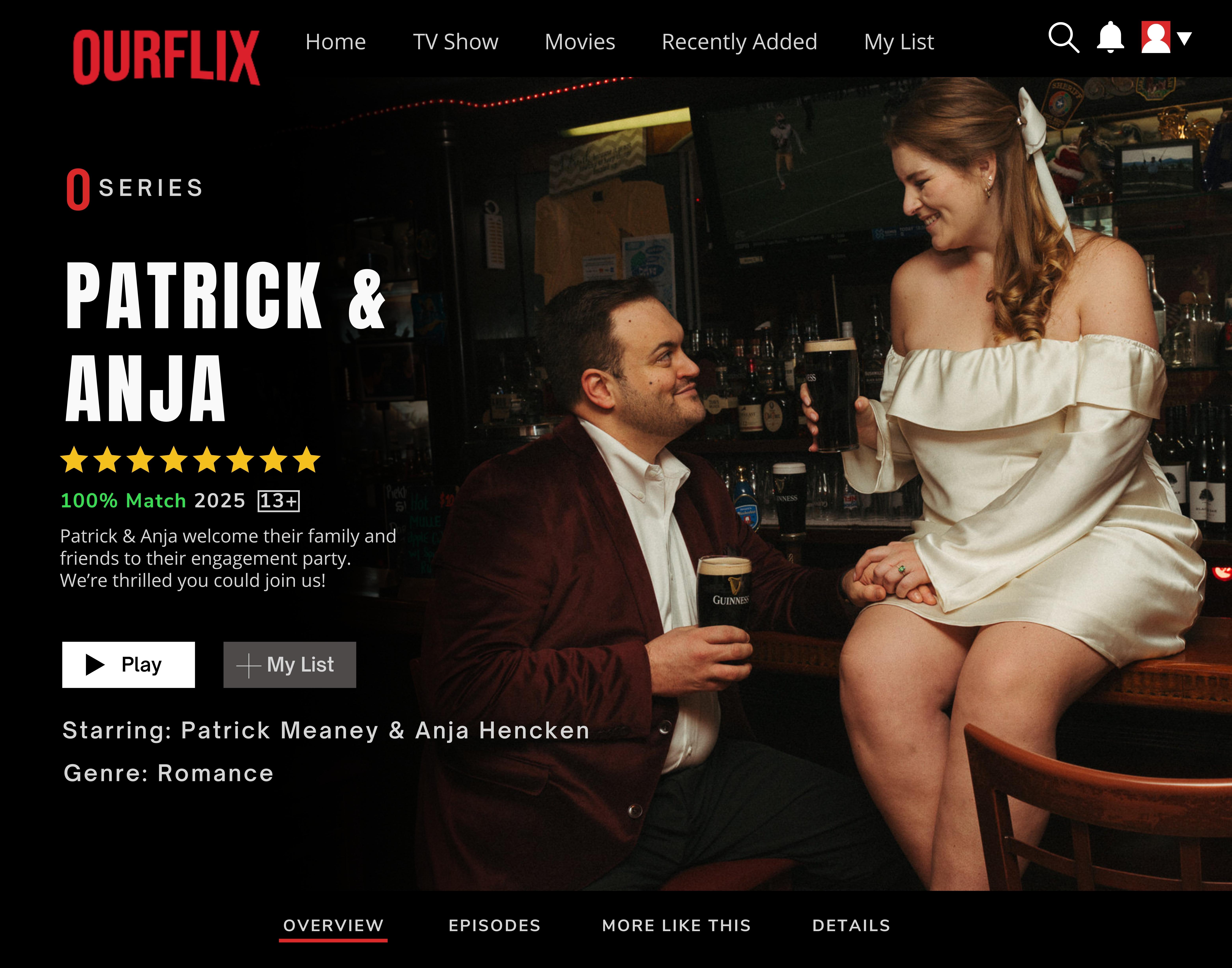 The Wedding Website of Patrick Meaney and Anja Hencken