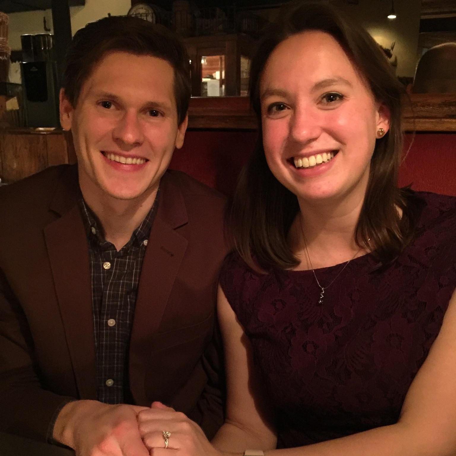 Tom surprised me by inviting my best friends to Maine to celebrate our engagement with us! We ate wonderful seafood that night and it was such a blur of happiness.