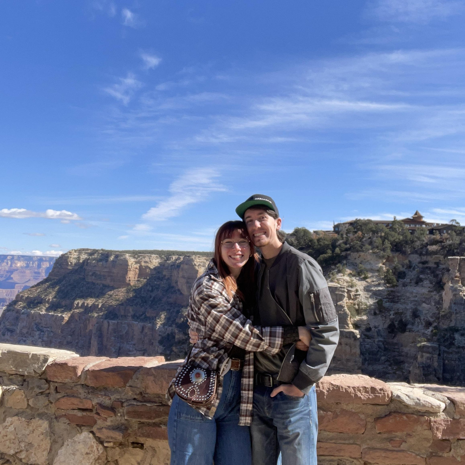 We got engaged at the Grand Canyon!