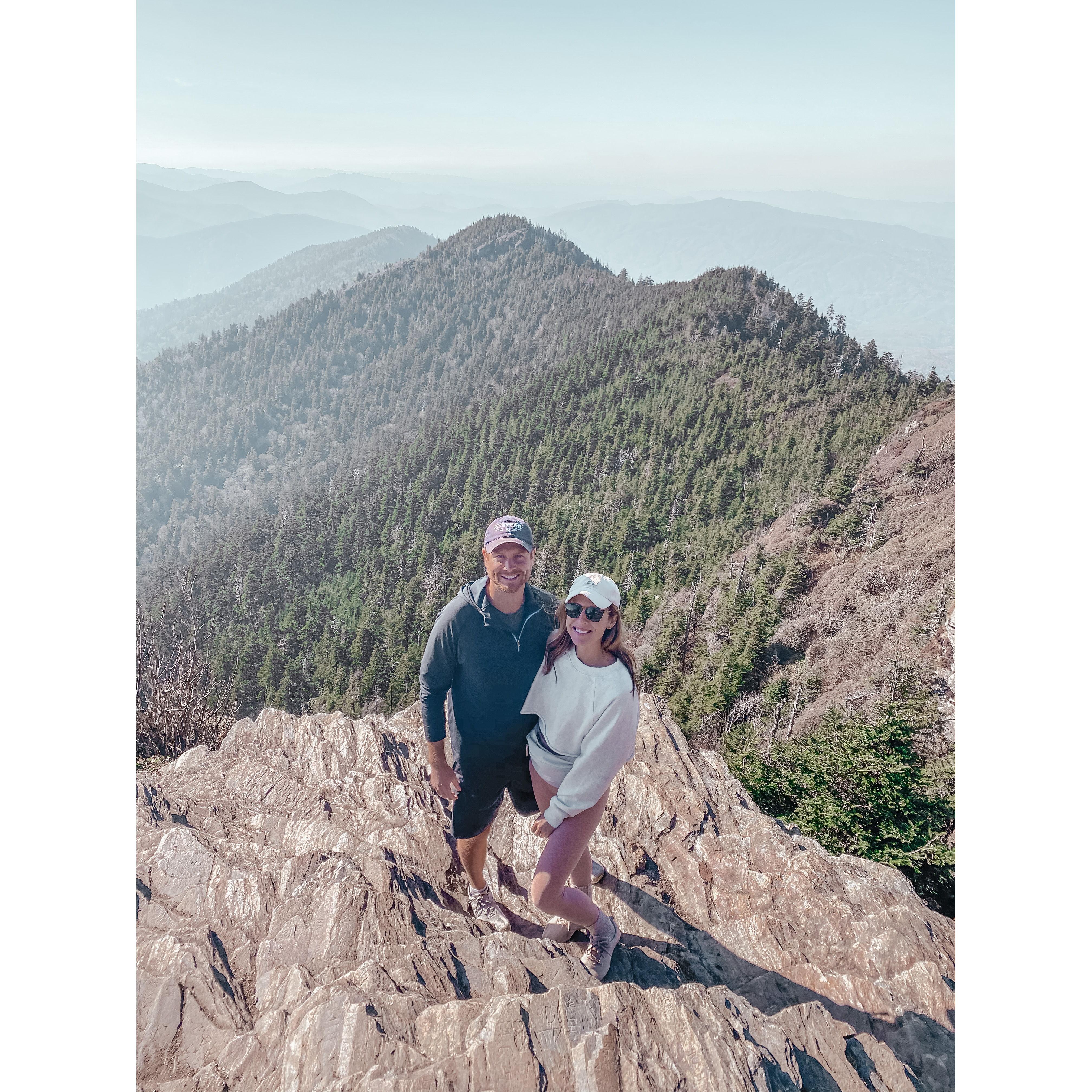 Our first hike and trip together!