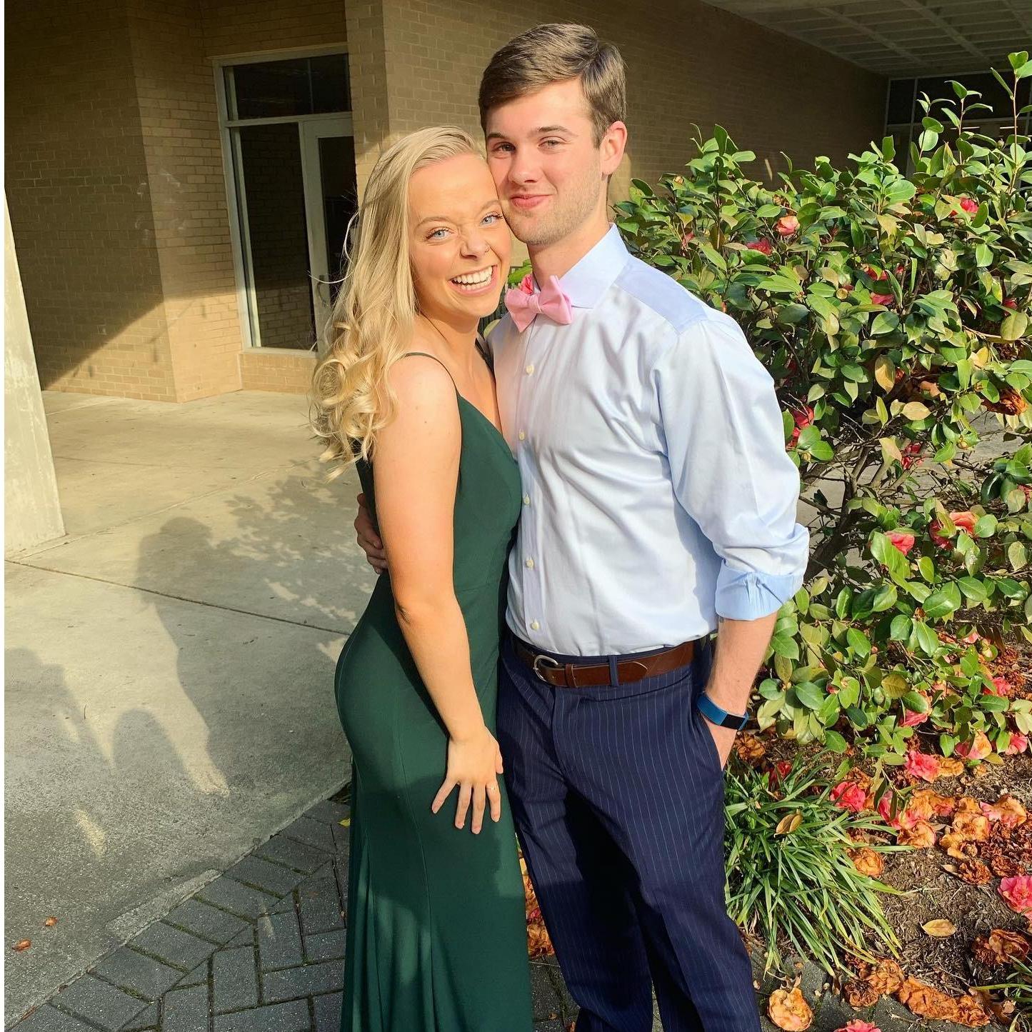 My sorority, Chi Omega, annual formal.