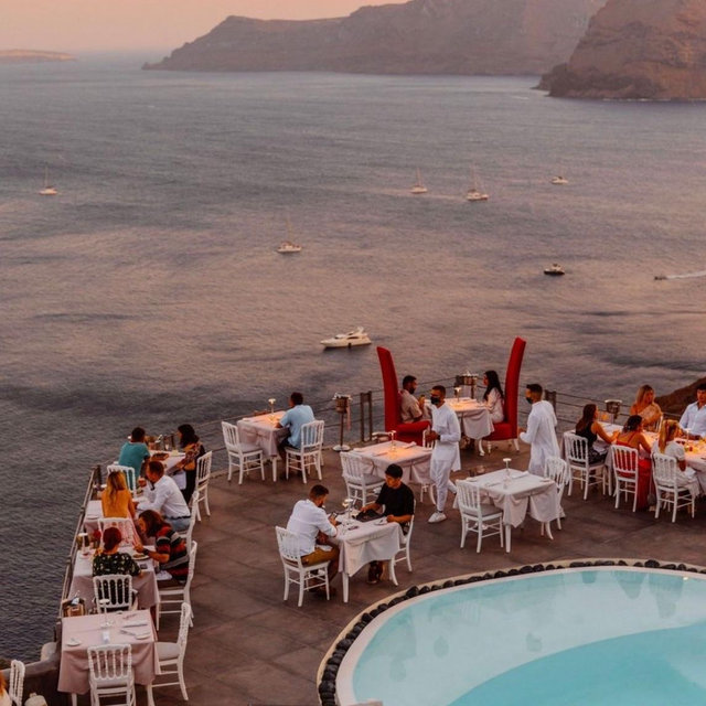 Dinner for two in Greece