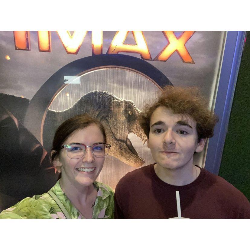 Seeing Jurassic park in theatres