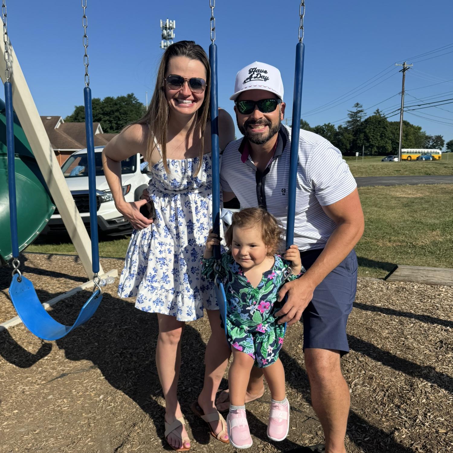Trying to be the cool Aunt T and Uncle Chaddy