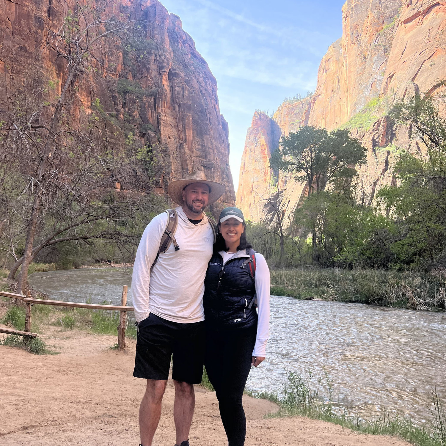 Getting to explore incredible Zion with friends!