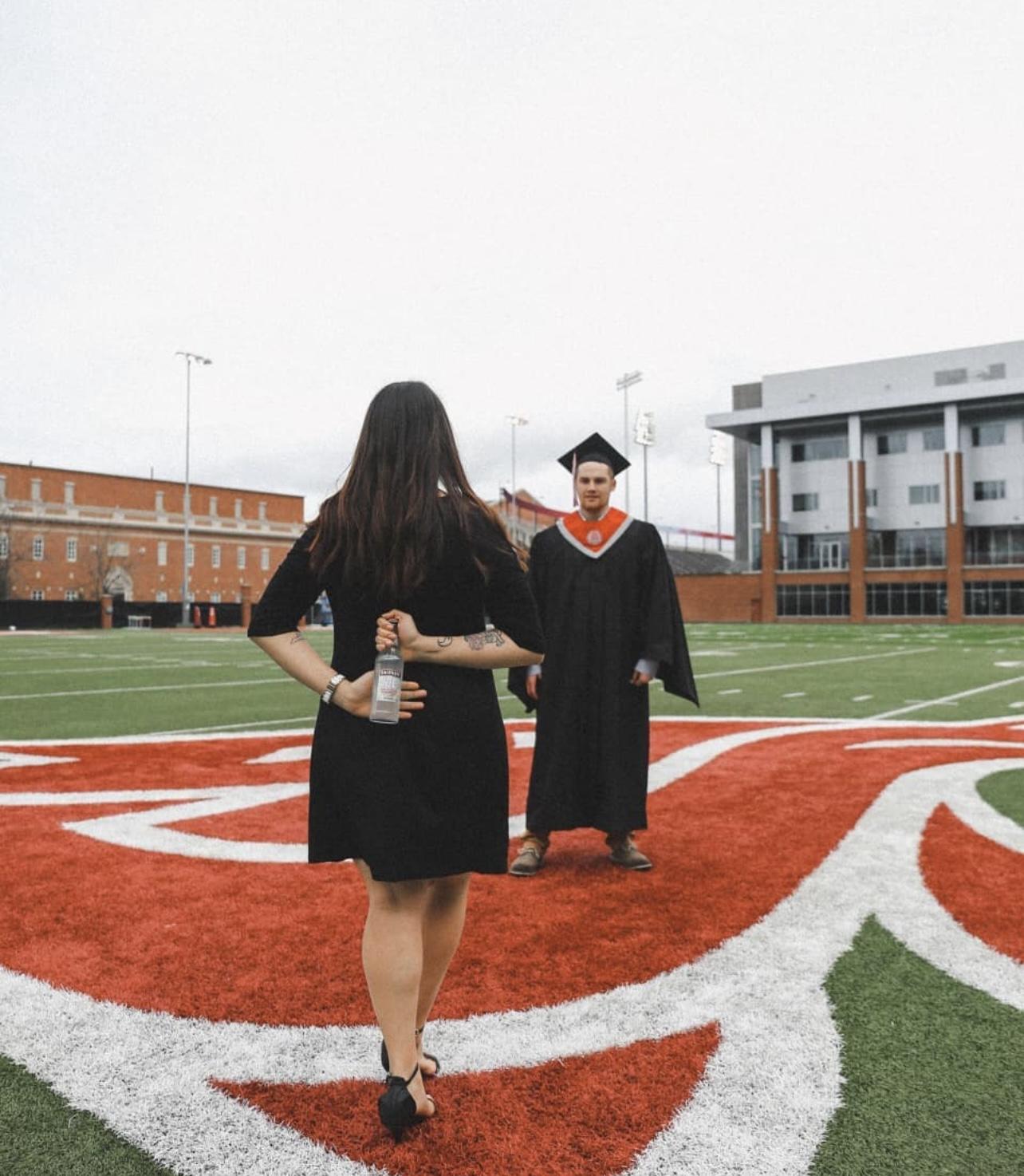 April 2018 - Will's graduation pictures, the Cougs will get it ;p