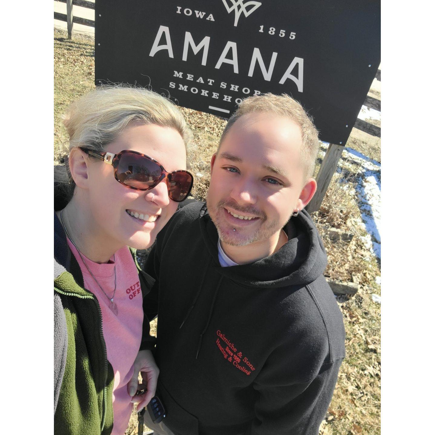 Ventured to Iowa and stopped to get his favorite beef jerky - March 2023