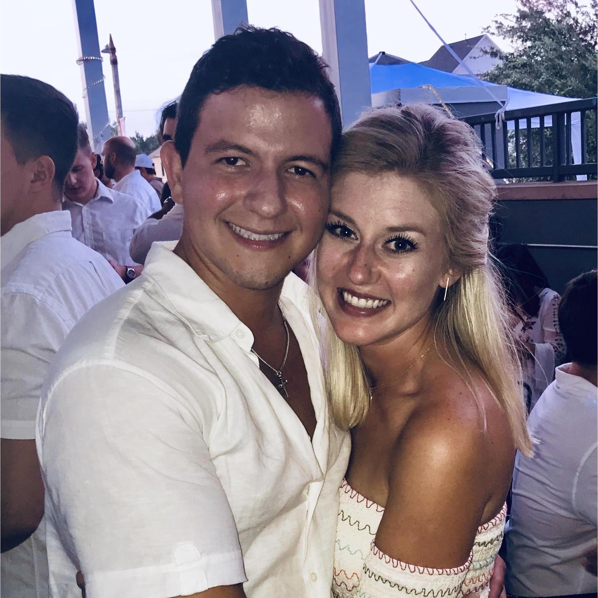Our first picture together.
