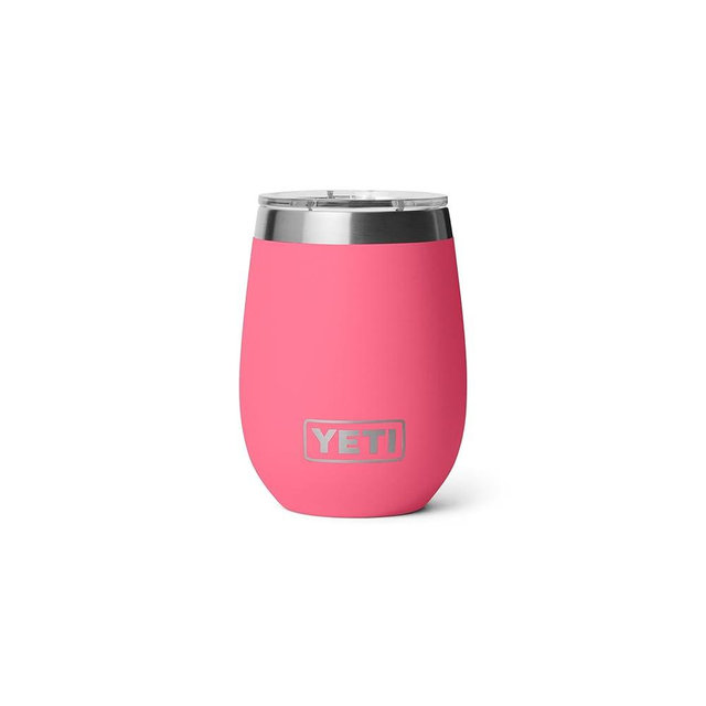 YETI Rambler 10 oz Wine Ceramic Lined Tumbler, Tropical Pink