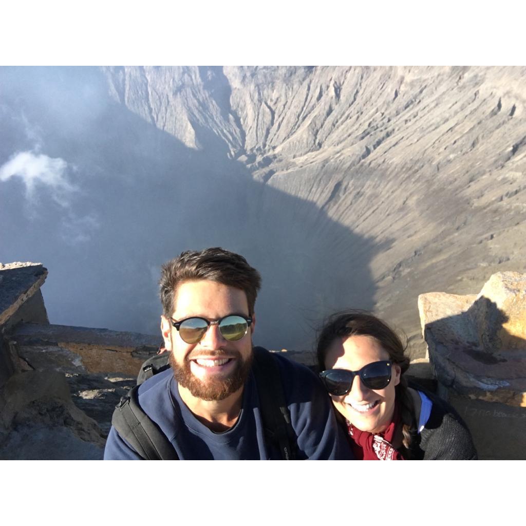 Top of Mount Bromo, 2017. 
[Tengger Mountains, Java, Indonesia]