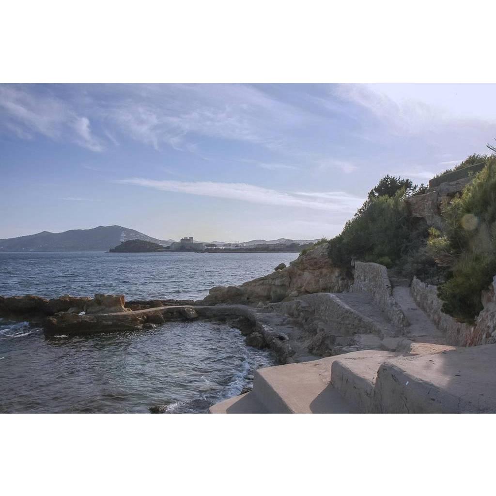 The villa's seaside location