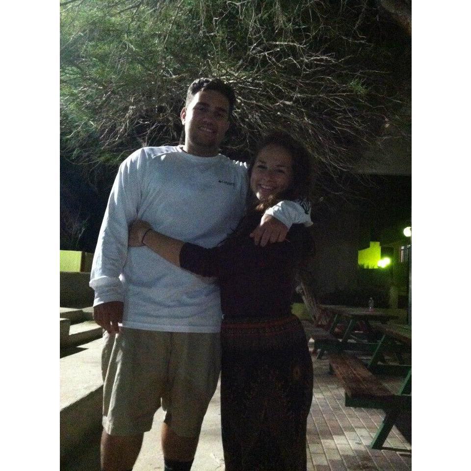 First picture together in Israel!