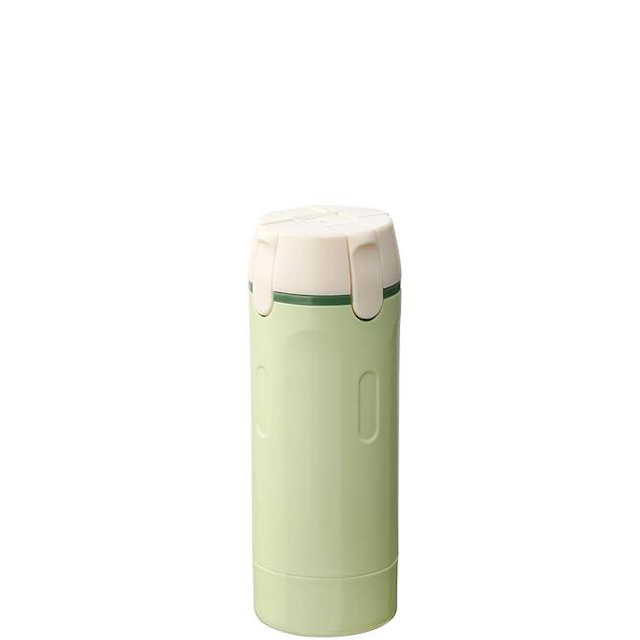 4-in-1 Travel Pump Bottle,Cosmetic Container/Dispenser for Travel(Key Lime)