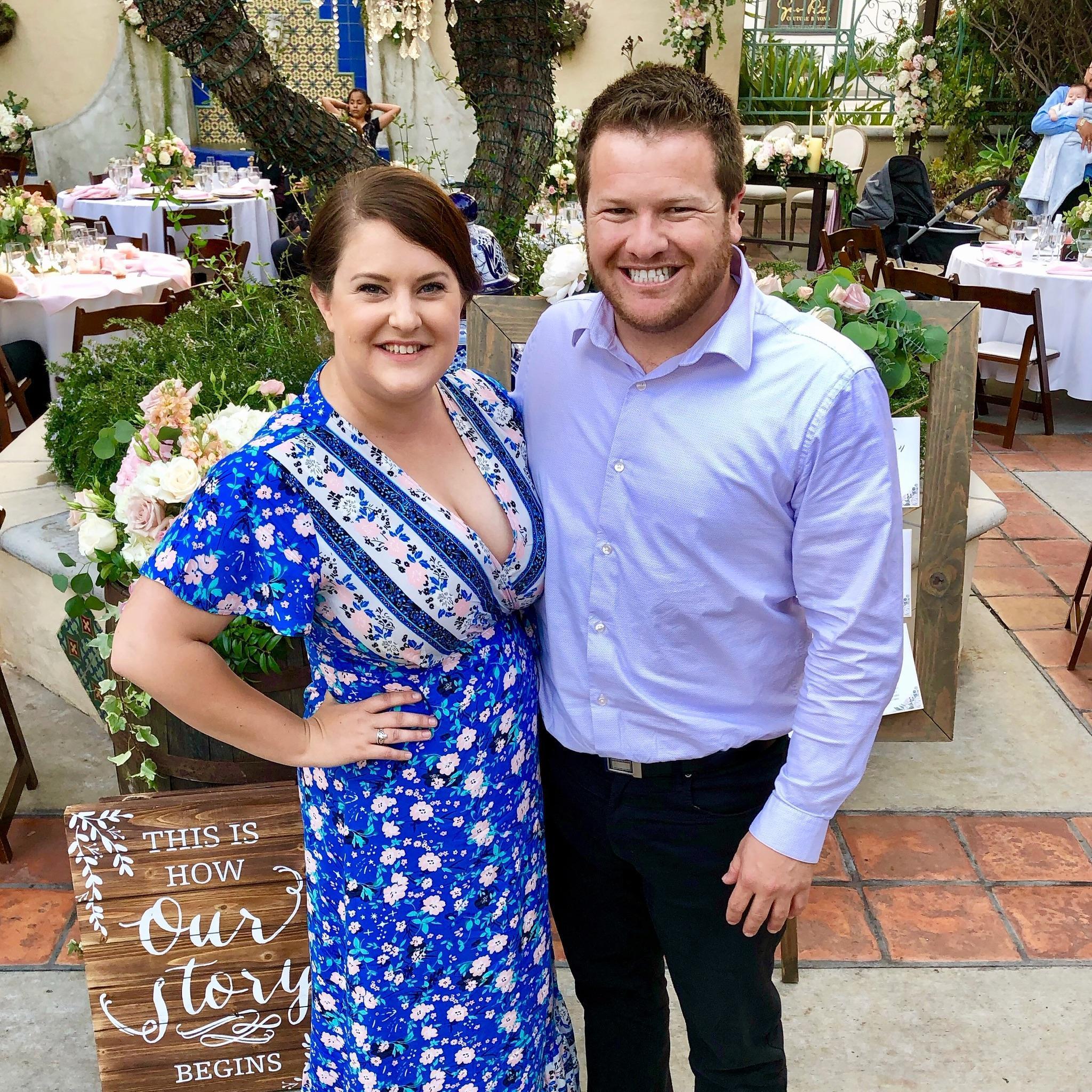 Carlos and Lorena's wedding, 2019.