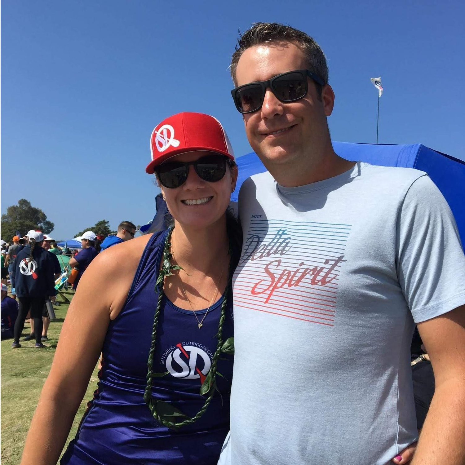 Crown Point - post outrigger race