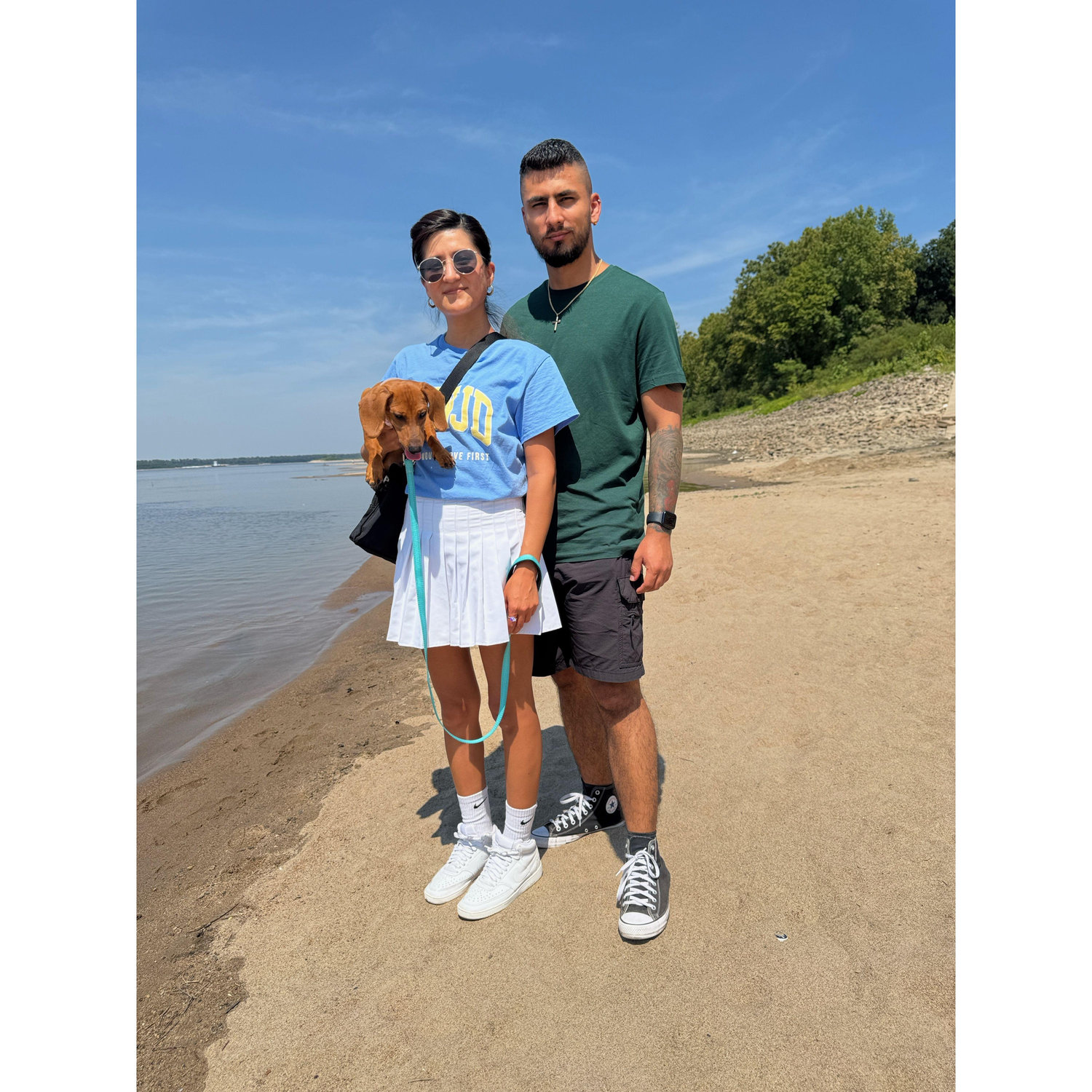 Our very first trip together as a family with Birdie -August 2024