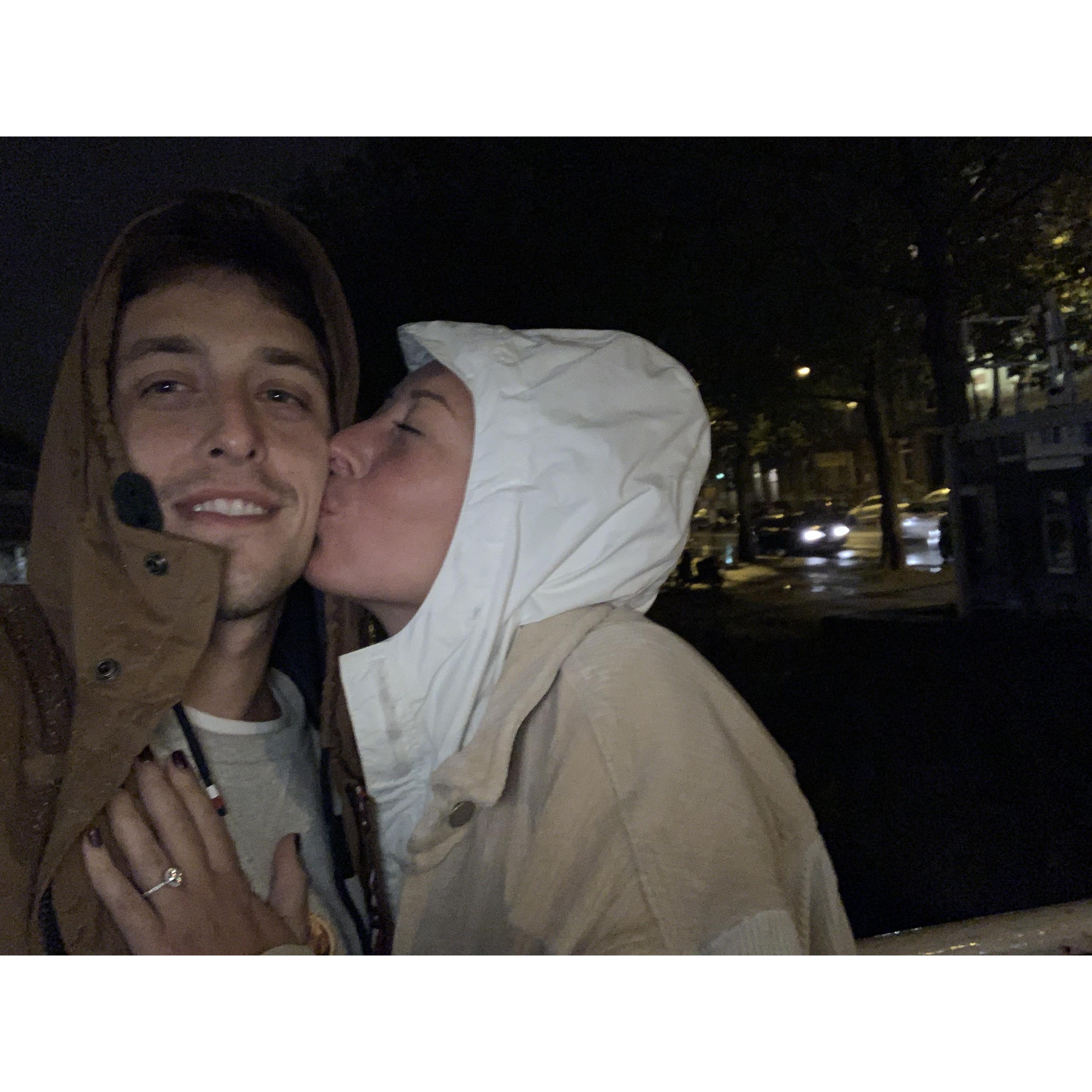 Engaged in Amsterdam! Oct 12, 2019