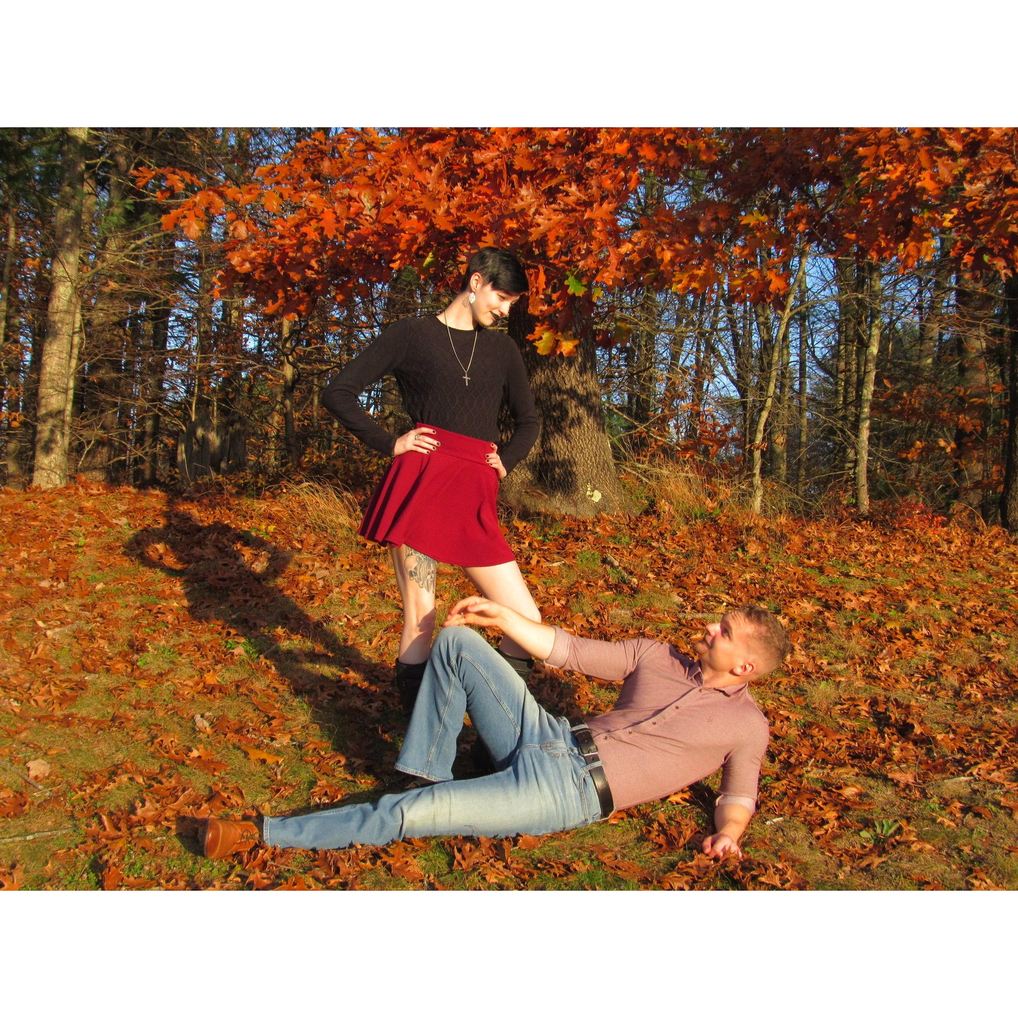 One of the last photos we took during our first photoshoot together.