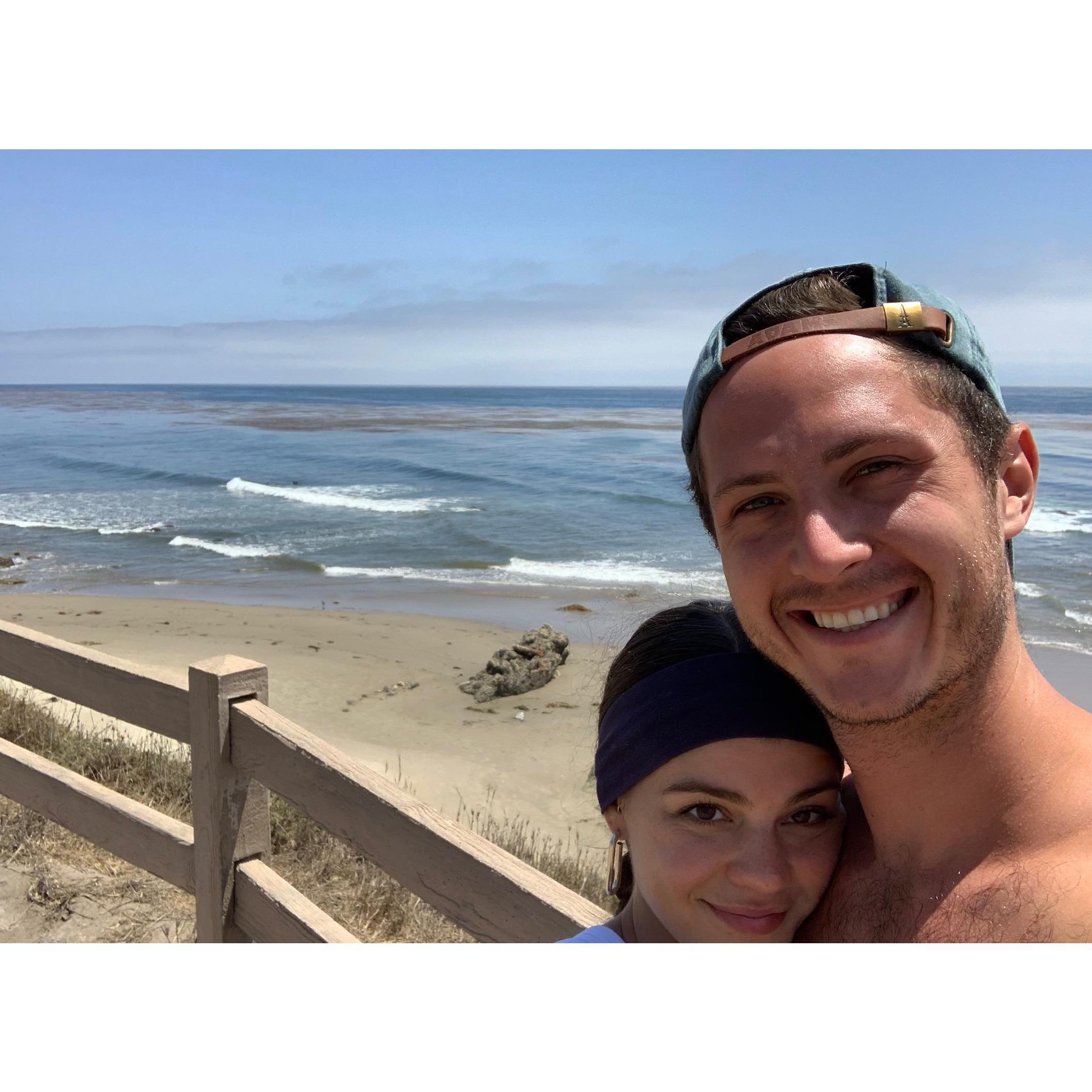 Justin shows Jenna his beloved SB beaches (Santa Barbara | August 2020)
