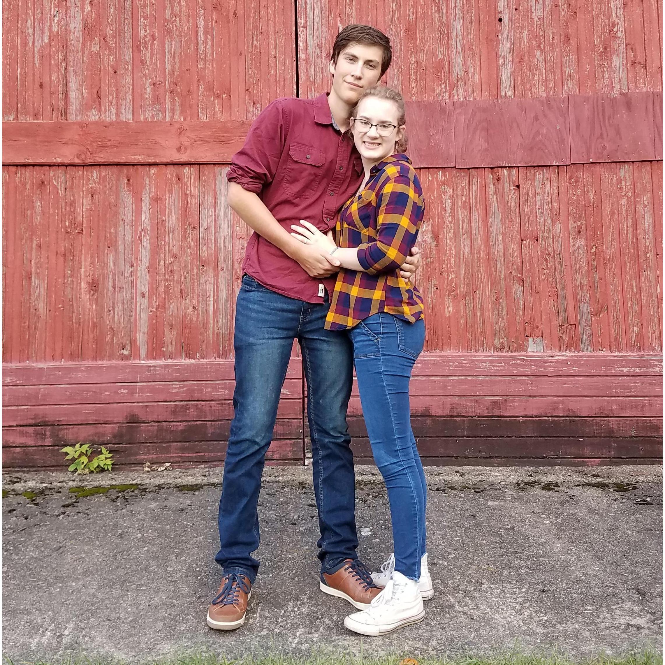 And so they were engaged!