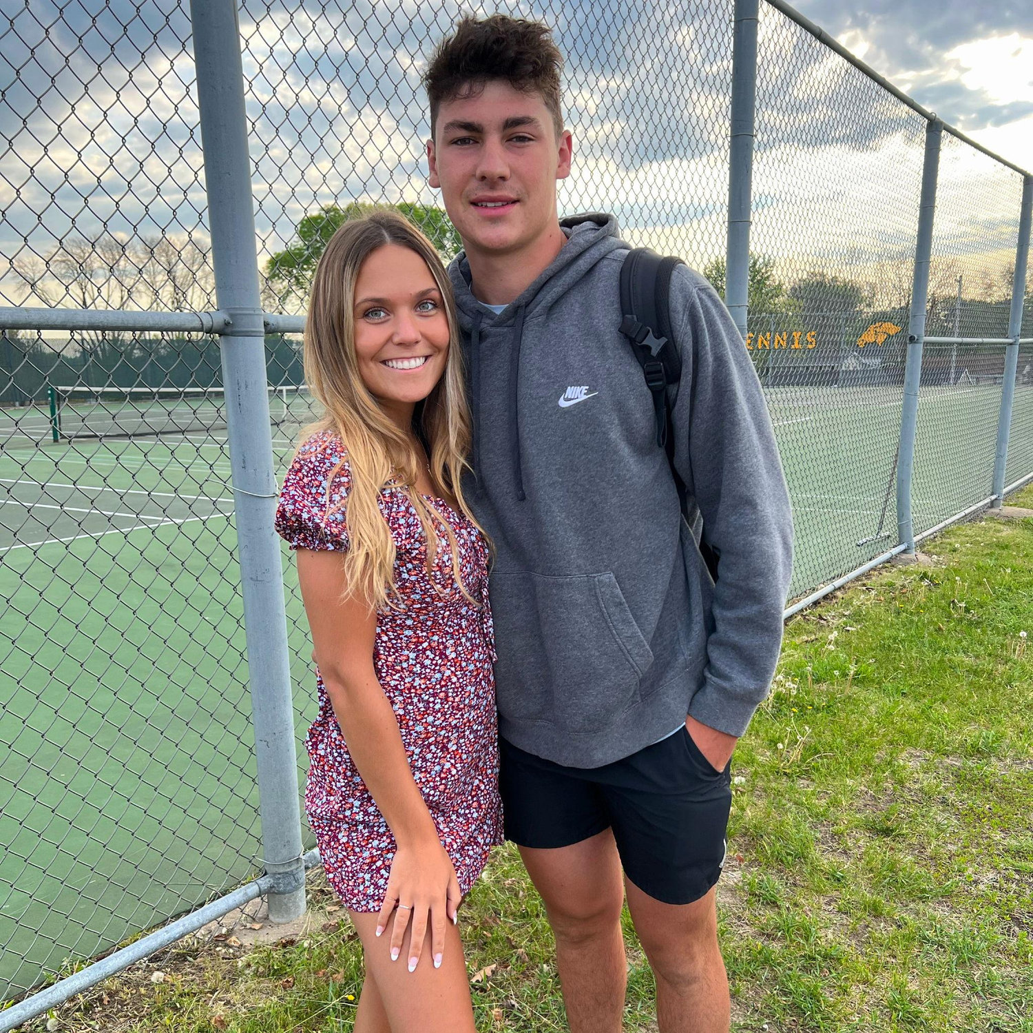 Our last day of high school!