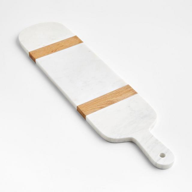 Amara Marble and Light Oak Long Board