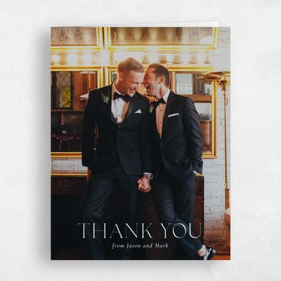 Blue Whisper Wedding Thank You - Gavin Photo