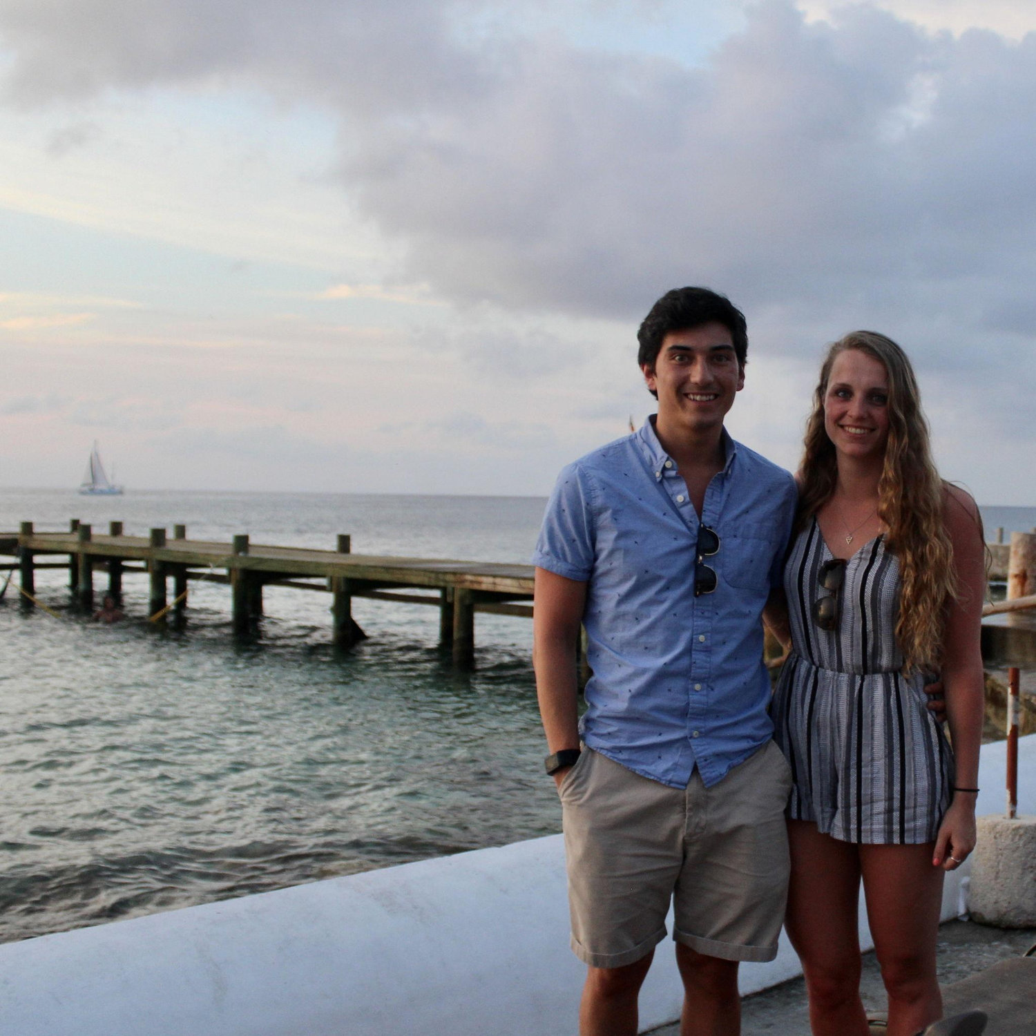 First international trip together! Cozumel, Mexico
