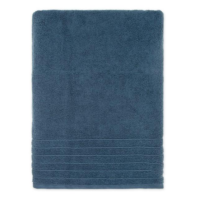Brookstone® SuperStretch™ Bath Sheet in Blue