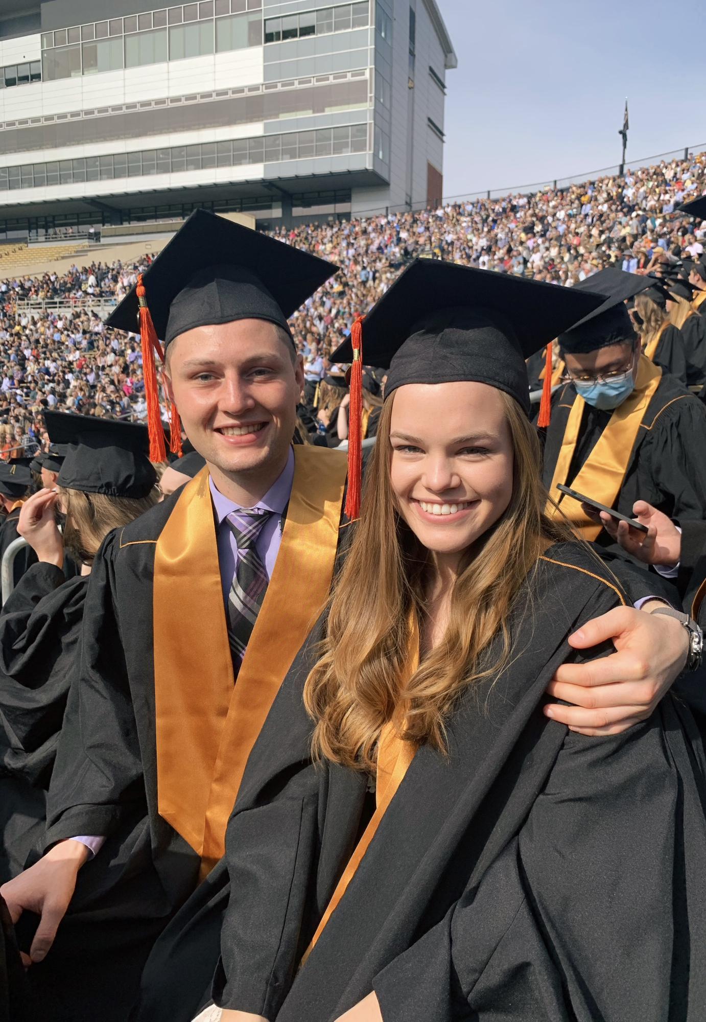 2021 Graduation at Purdue, Boiler up!!