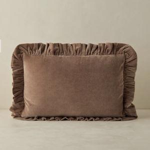Mauree Lumbar Velvet Pillow