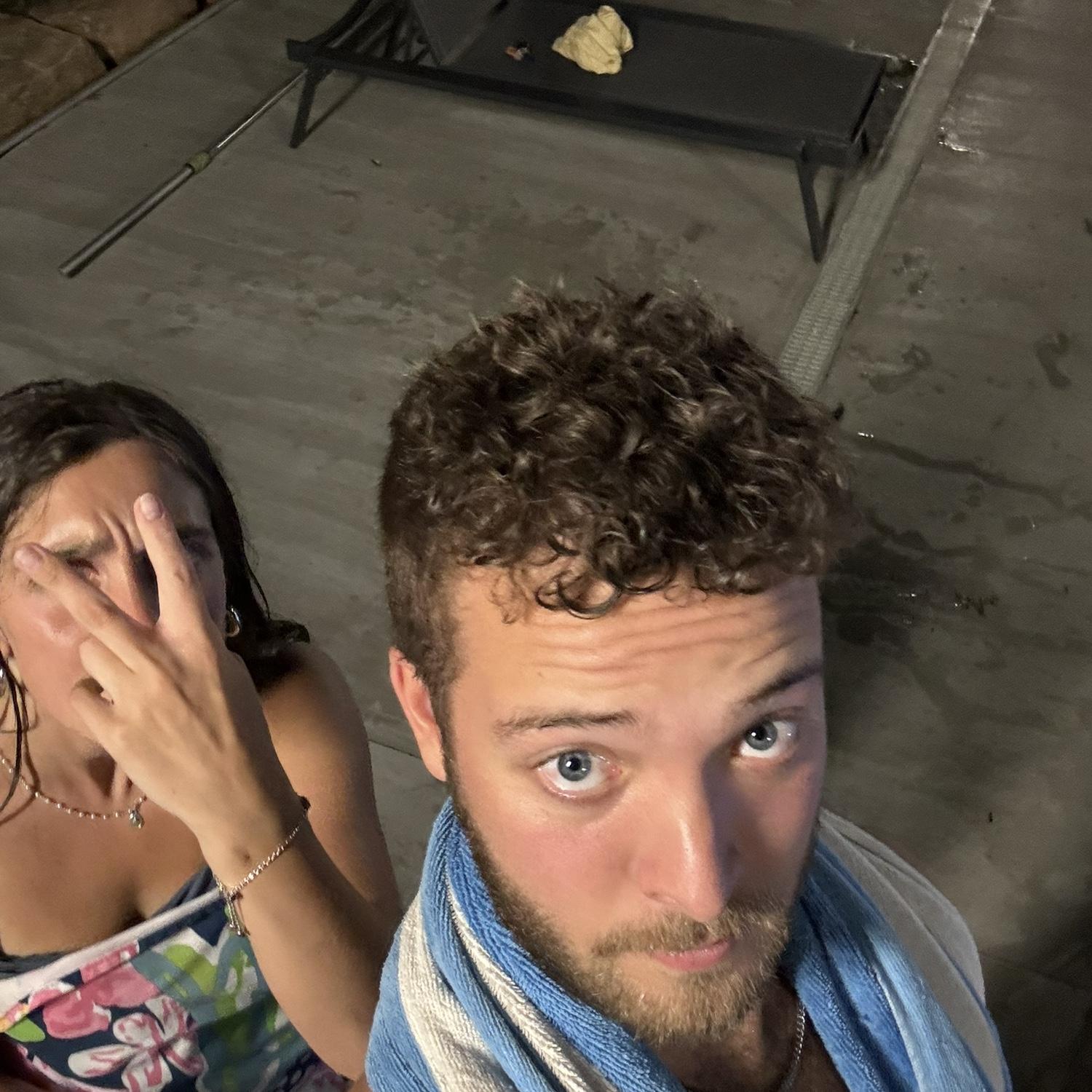 we may or may not have broken into this pool after hours