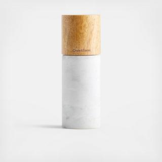 Marble & Wood Salt Mill