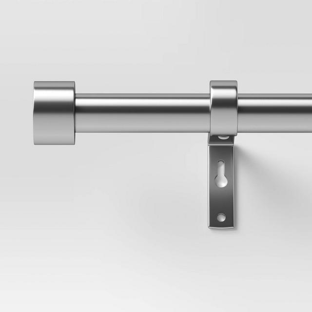 120"-170" Dauntless Curtain Rod Brushed Nickel - Project 62™