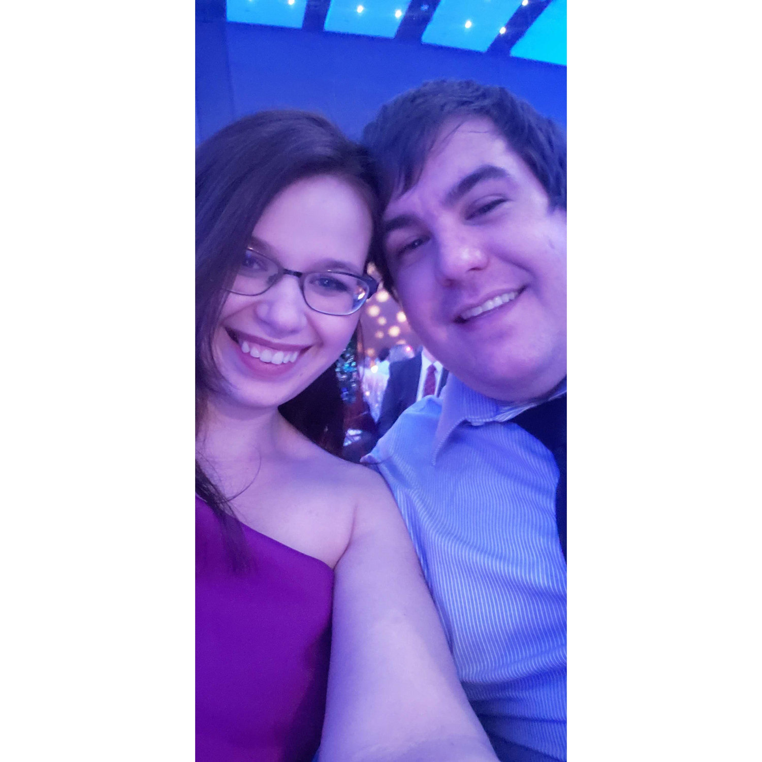 Right before this pic I texted Tasha, "I'm going to marry this guy." I wanted to remember that moment.