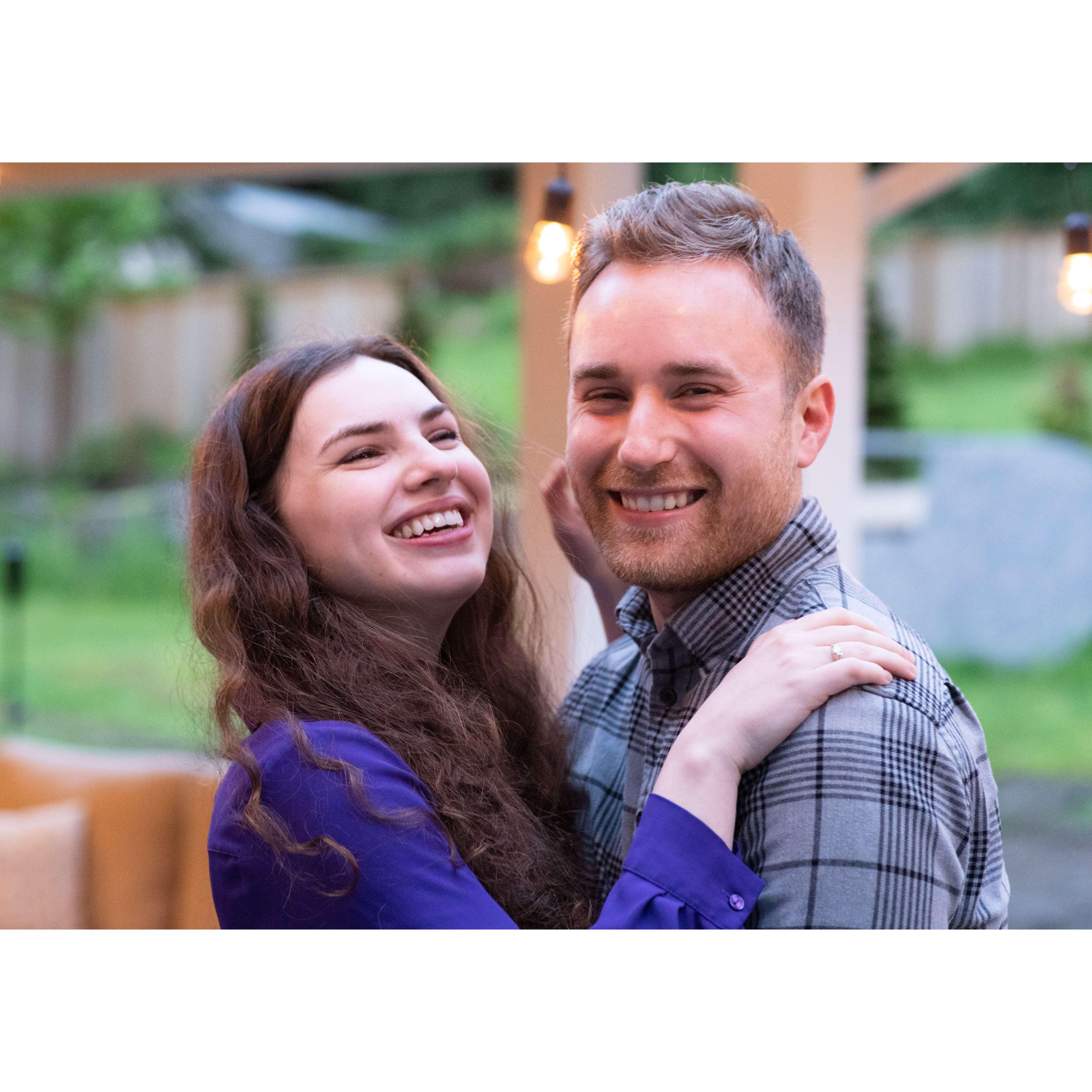 After proposal shot. PC: Gabe Blank