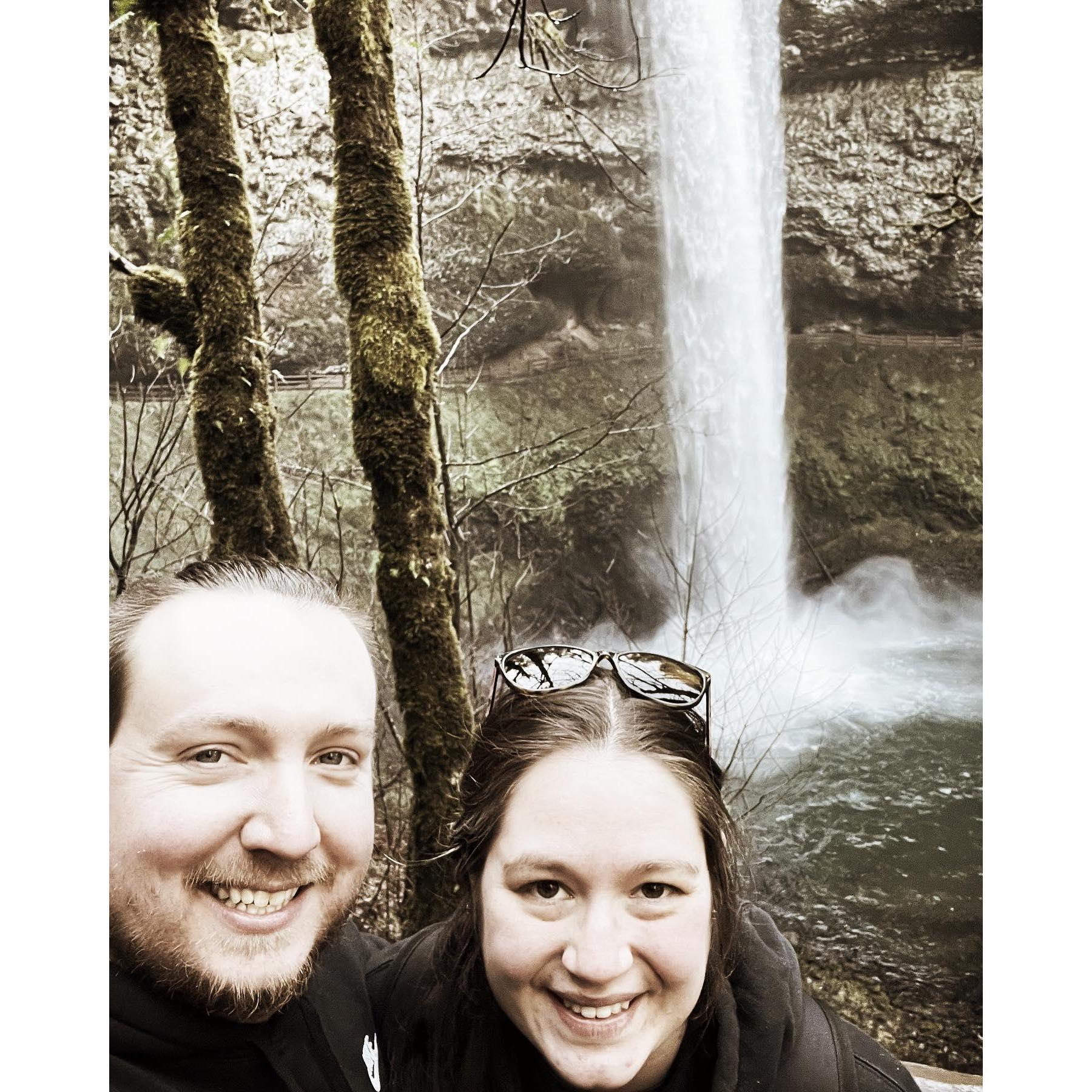We love getting out in nature together when the weather allows us too!