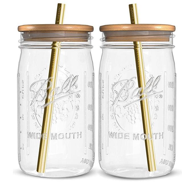 YEBODA 9 Pack Wide Mouth Mason Jars 10 oz Glass Canning Jars with Airtight  Lids and Bands for Preserving, Jam, Honey, Jelly, Wedding Favors, Shower