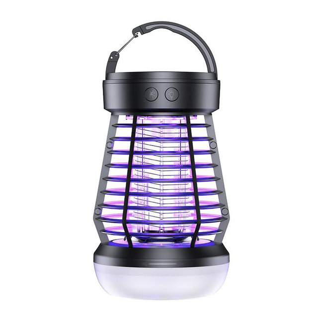 Portable Bug Zapper Indoor Outdoor, 2025 Upgraded Mosquito Zapper 3-in-1 Rechargeable Mosquito Killer & Camping Lamp,Suitable for Patio, Home, Backyard, Yard, Garden, Campsite