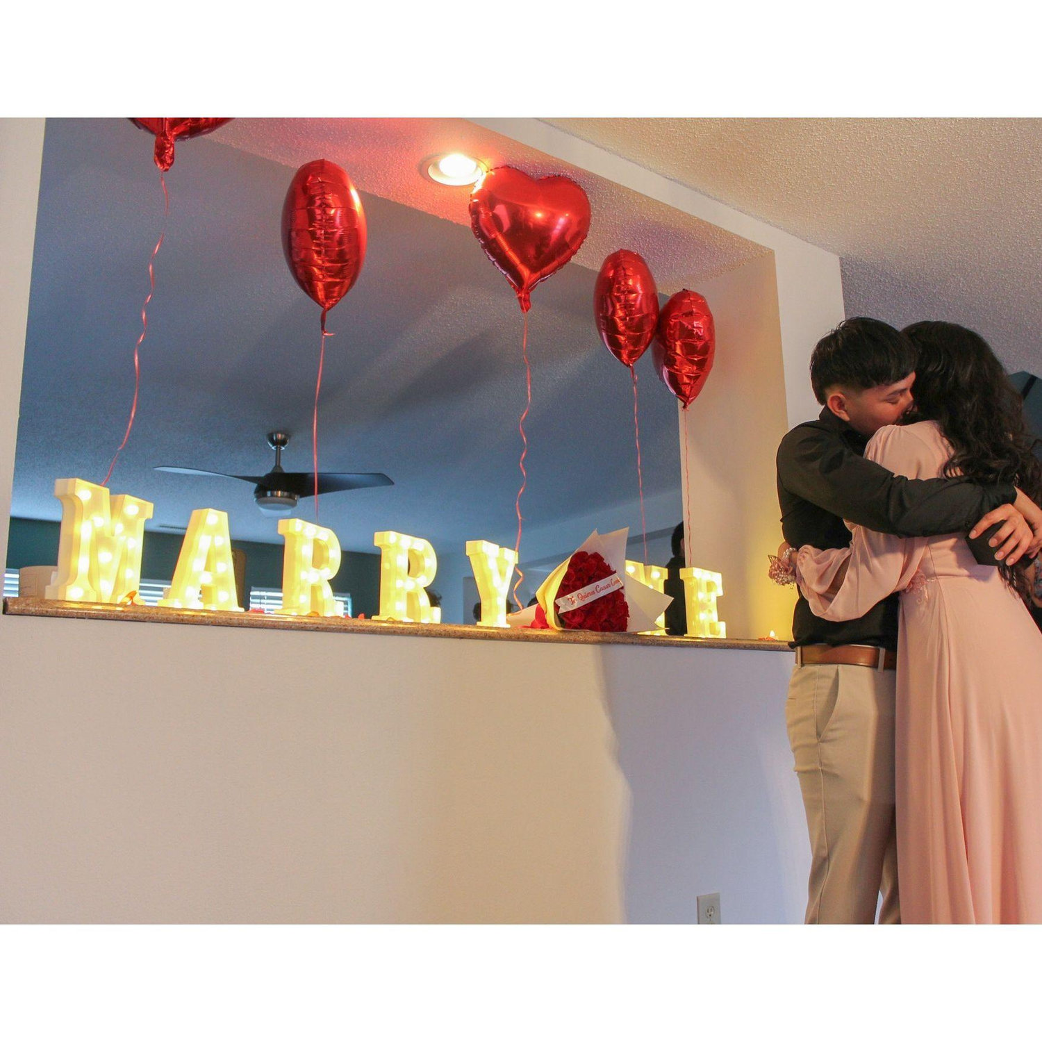 I had no idea he would propose to me on this day!