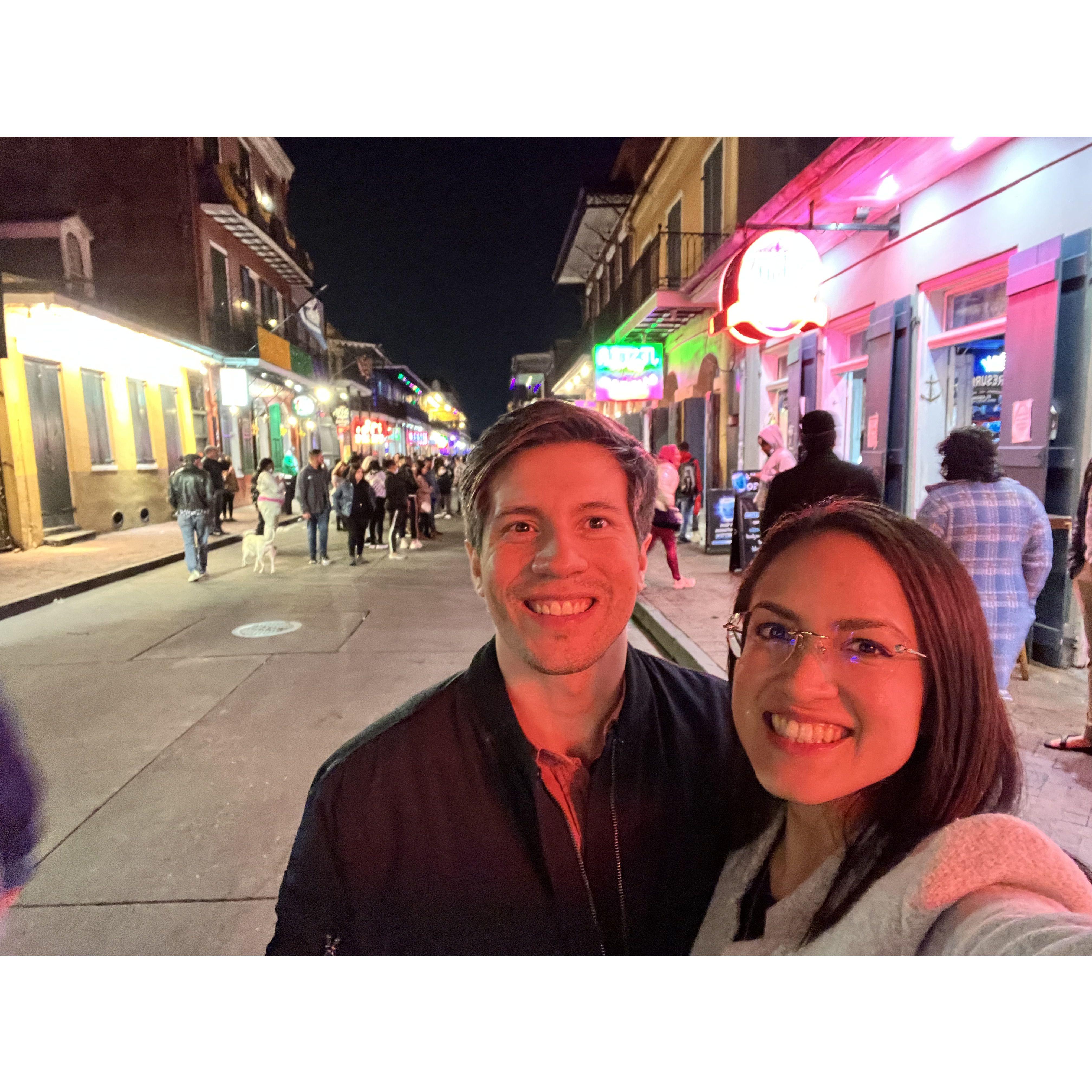 Bourbon Street, New Orleans