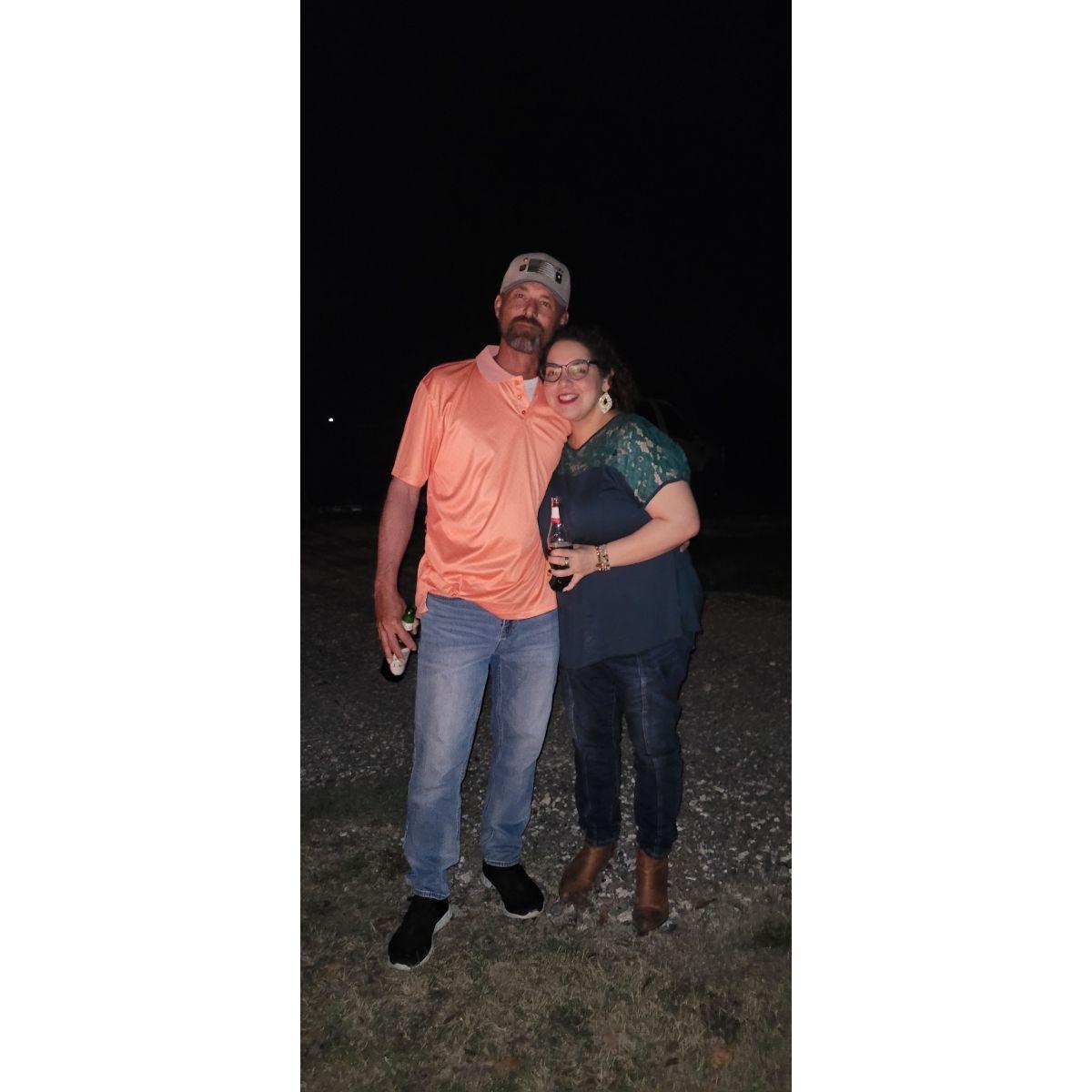 Took him out to Medina Ranch