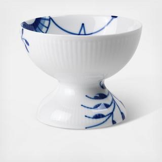 Blue Fluted Mega Bowlon Foot