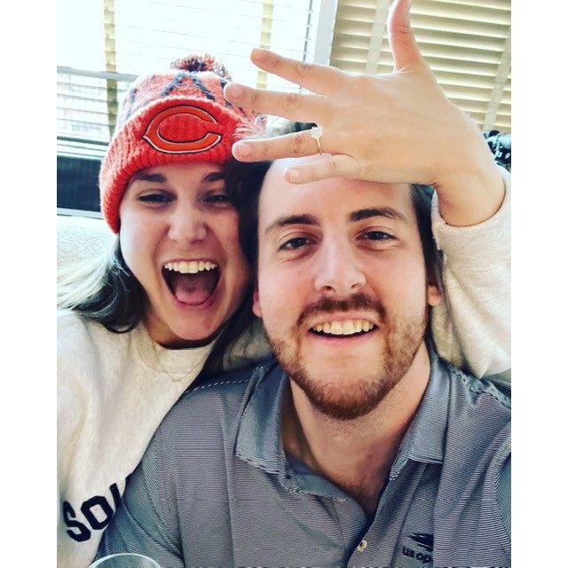 The day we got engaged! 