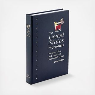 The United States of Cocktails Leather Bound Book